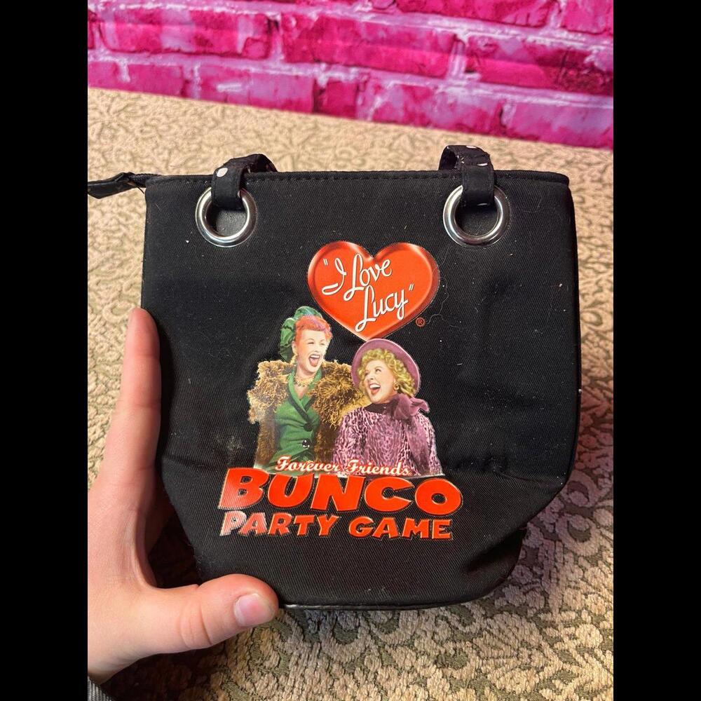 I Love Lucy Bunco Card‎ Game bag
